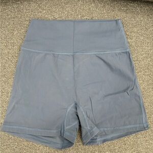 BuffBunny Shorts - Light Blue Grey